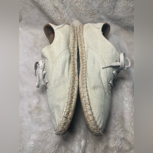 Olukai Women's KAULA PA'A LI Linen Espadrille Sneakers Shoes Size 9.5 - Picture 5 of 6
